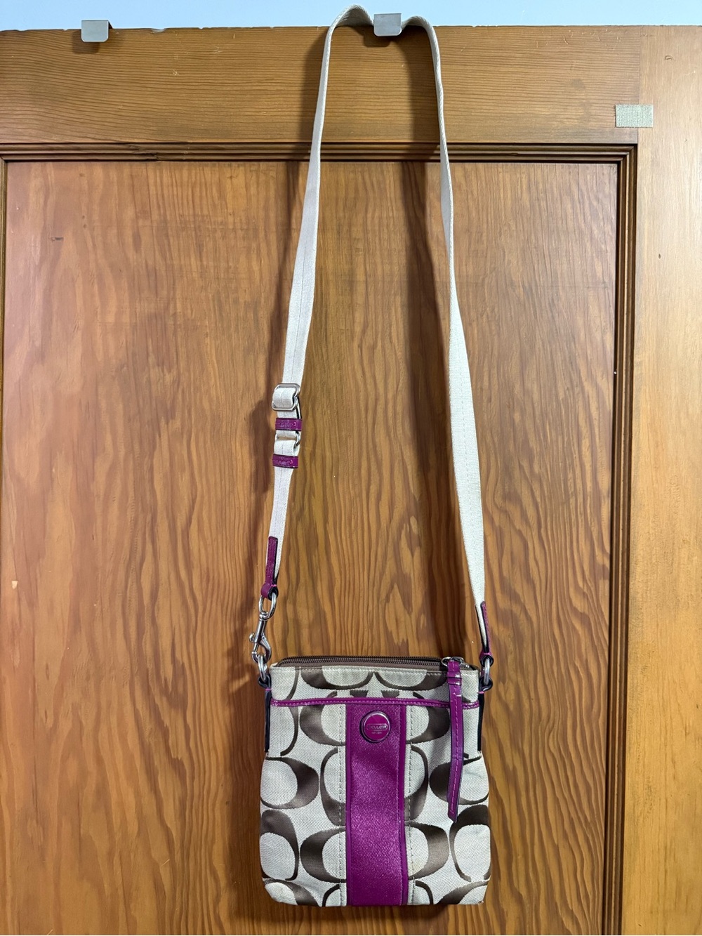 Coach Signature C-Pattern Crossbody